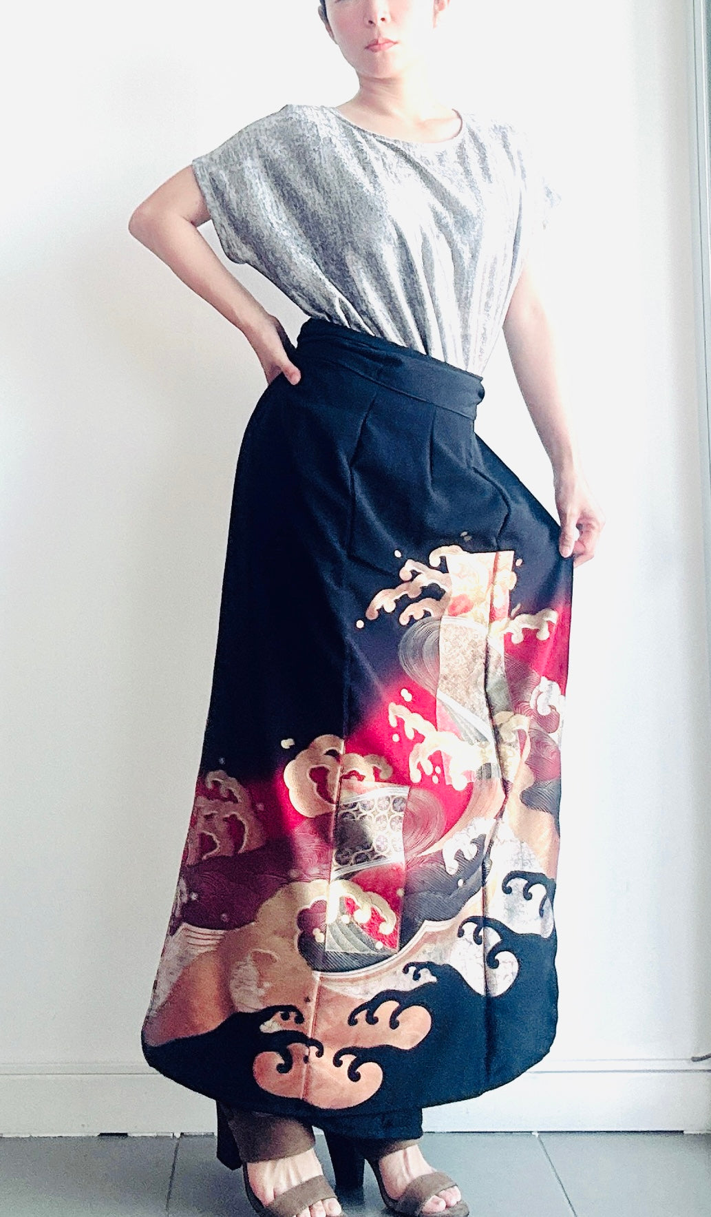 Kimono skirt